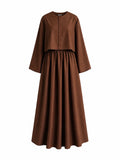 BROWN Timeless Dress