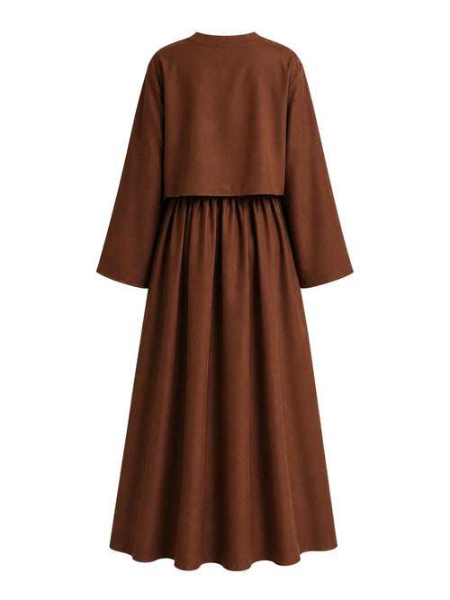 BROWN Timeless Dress